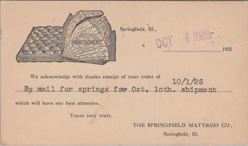 1925 springfield mattress - springfield,